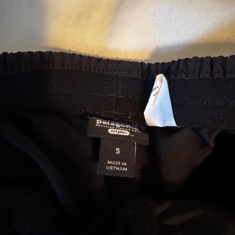 Patagonia Women's Athletic Black Shorts - Picture 3 of 3